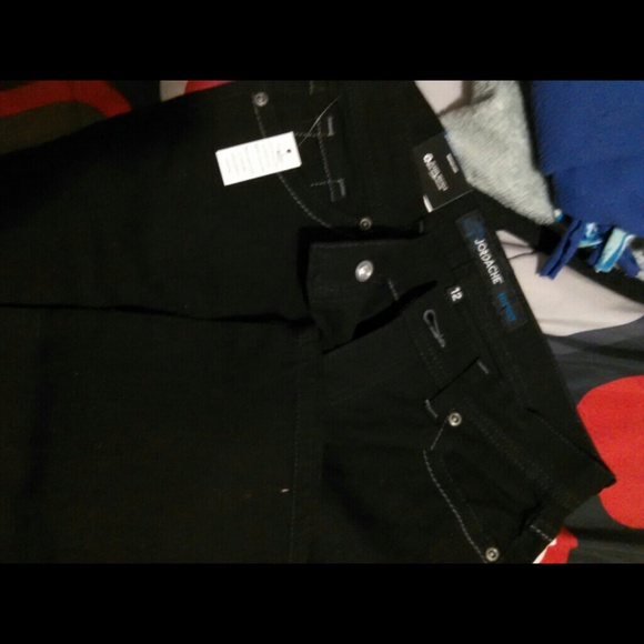 black pants