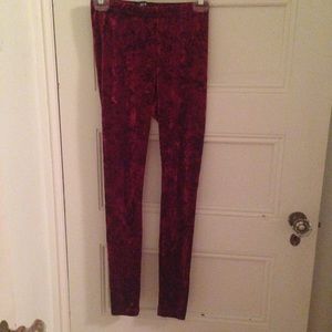 BGD Crushed Velvet Leggings