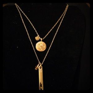 Adorable gold layered necklace