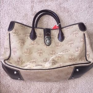 Brown Dooney & Burke double handle purse!