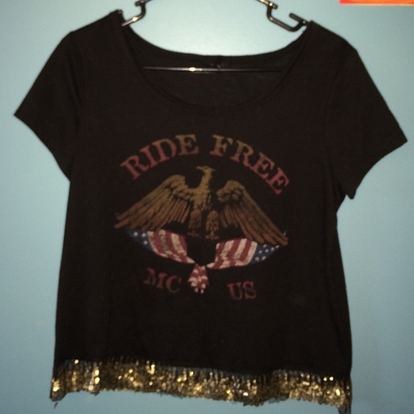 black Nollie eagle tee