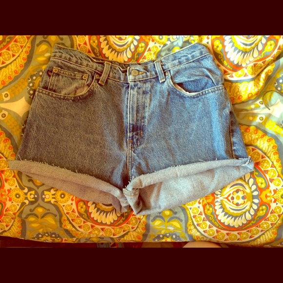 Ralph Lauren Denim - Vintage acid wash high waisted shorts