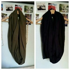 Bundle of American Apparel Infinity Scarves