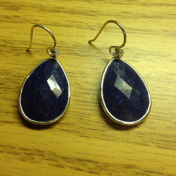 Navy blue Silpada earrings