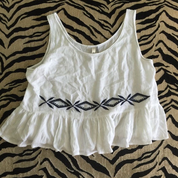 Boho crop top