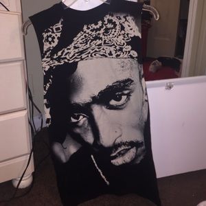 Black tupac dress