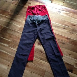 Maternity dress pants bundle, sz S