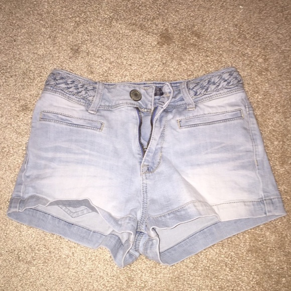 High waisted shorts