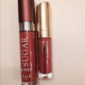 Bare minerals  gloss & sugar honey lip treatment
