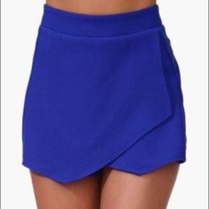 Blue envelope skirt!