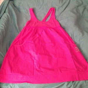 Hot pink BEBE sundress