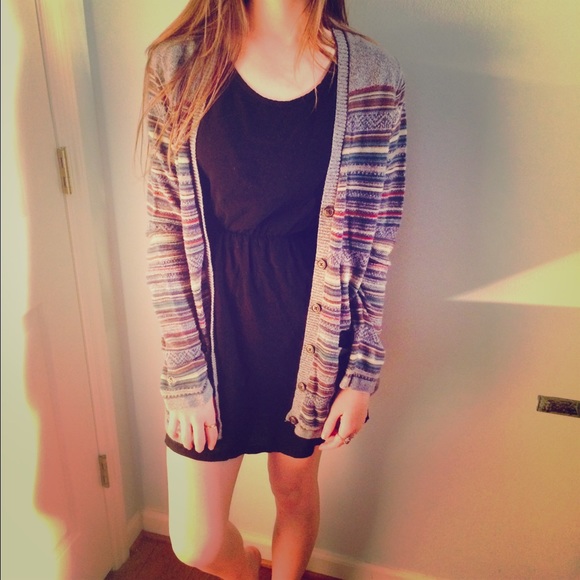 Cute Striped Cardigan