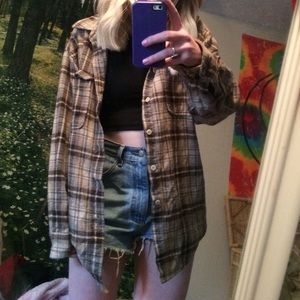 big vintage comfy flannel