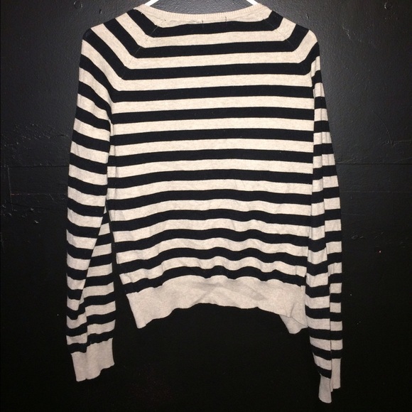 Striped cardigan. - Picture 2 of 2