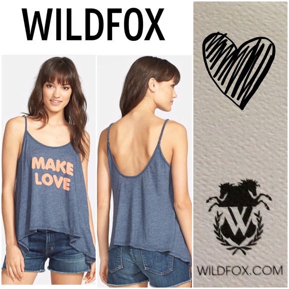 WILDFOX💋 Make Love Tank ❤️