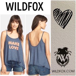 WILDFOX💋 Make Love Tank ❤️