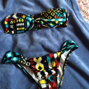 billabong bandeau bikini