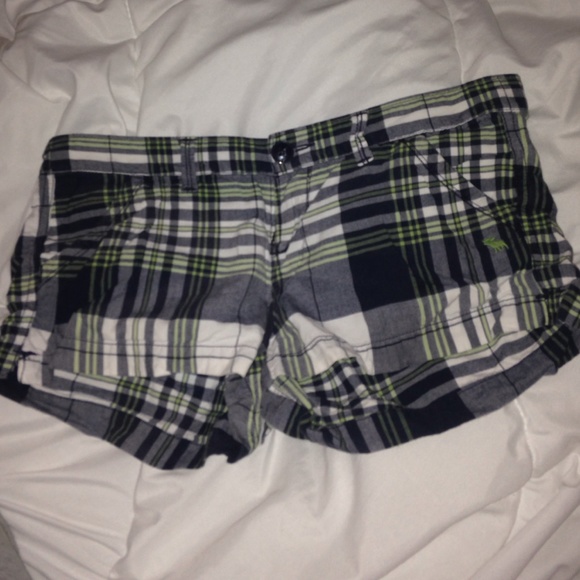 Plaid shorts