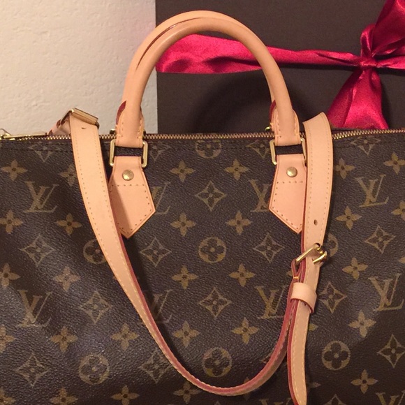 NFS. Authentic Louis Vuitton Speedy 35 Bandouliere - Picture 4 of 4