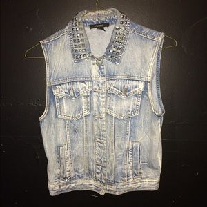 Denim vest