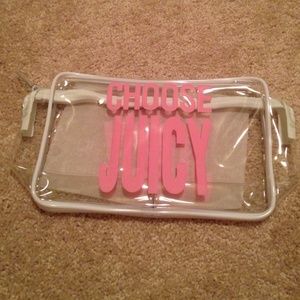 Juicy makeup bag