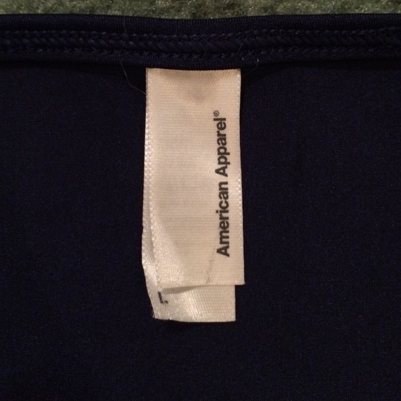 AA nylon tricot side-tie bikini bottom NWOT - Picture 2 of 3