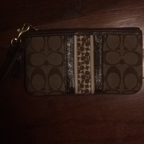 Coach wristlet