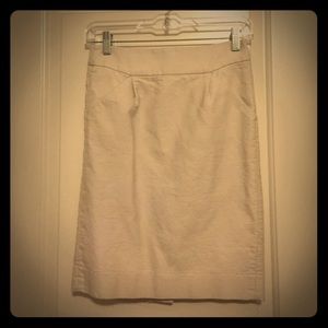 SOLD in bundle -Jcrew light tan khaki pencil skirt