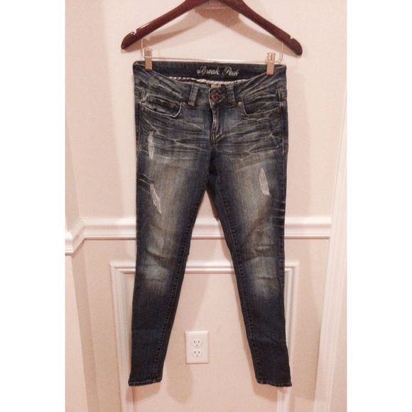 Sneak peek skinny jeans