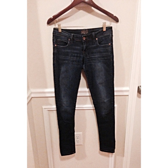 Sneak peek skinny jeans