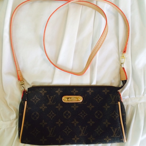 L V eva crossbody purse