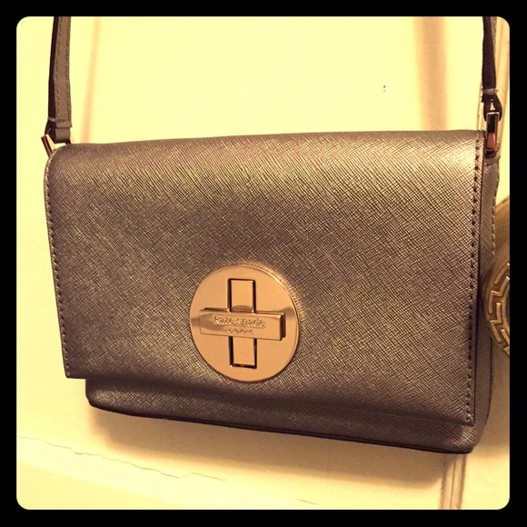 Kate Spade Crossbody in Gunmetal