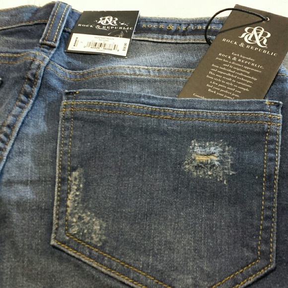 π«SOLD IN BUNDLEπ« πHPπRock & Republic Denim NWT - Picture 3 of 4
