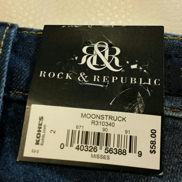 π«SOLD IN BUNDLEπ« πHPπRock & Republic Denim NWT - Picture 4 of 4