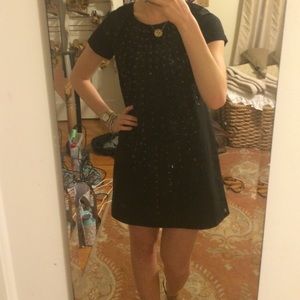 Stunning Karta jeweled black dress, XS, lbd