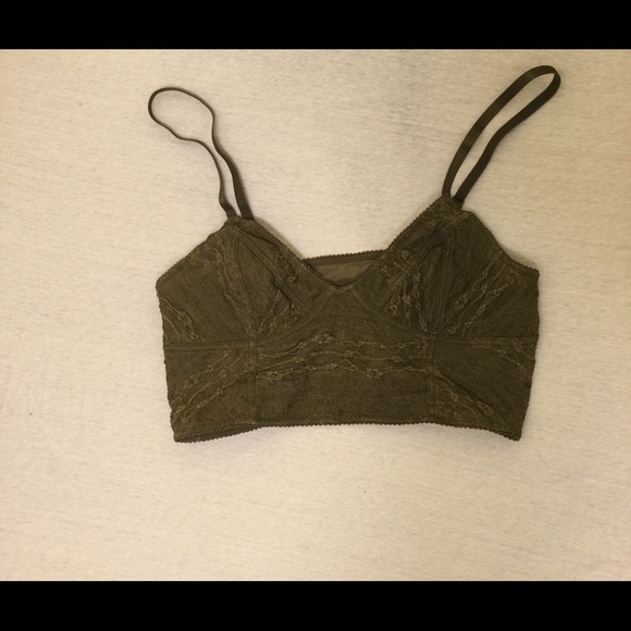 NWOT Olive Bralette