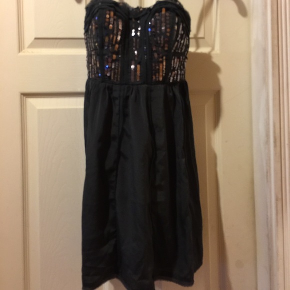 American Eagle Gray sequins dress