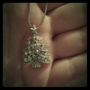 Christmas tree nechlace