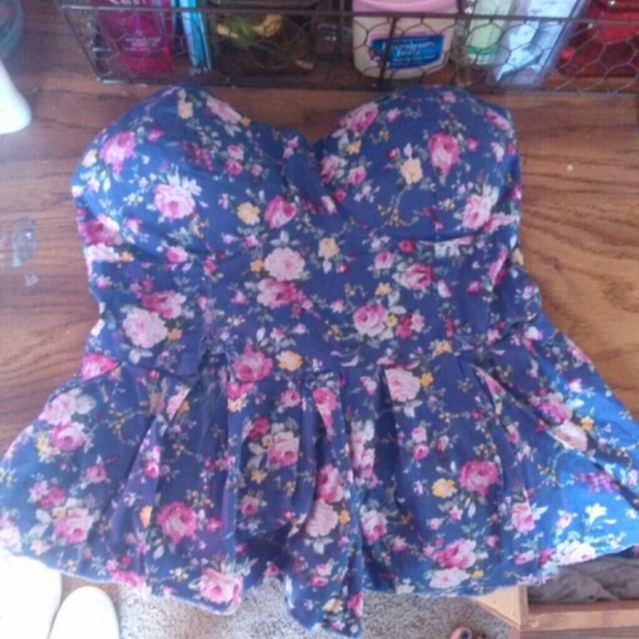 Flower Crop Top