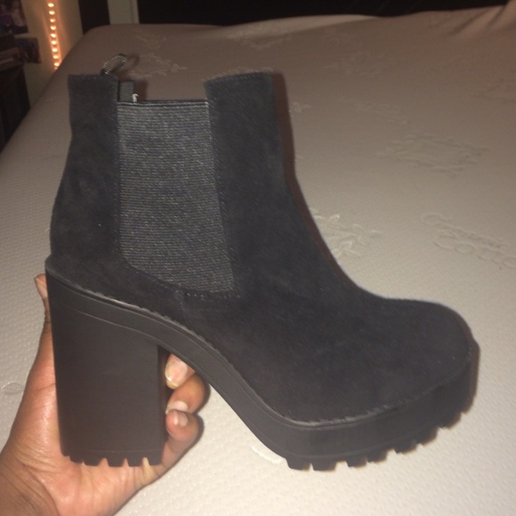 Black booties