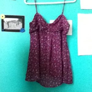 Strappy Purple AEO shirt