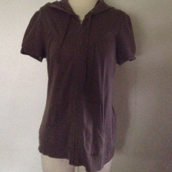 browns short sleeve hoodie