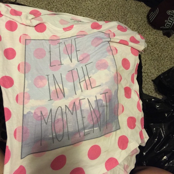 Live in the moment shirt