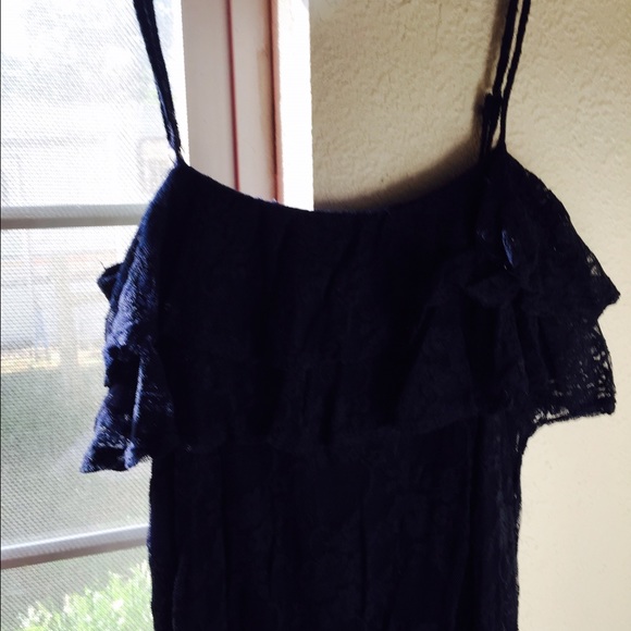 Dark blue dress