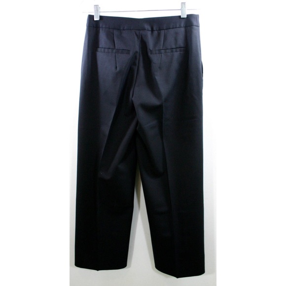 🚫SOLD🚫 Zara Woman Studio Cropped Black Trousers - Picture 2 of 3
