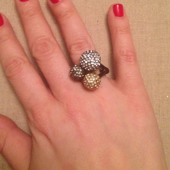 Stella & Dot Soirée Trio Ring
