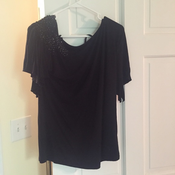 SOLD--Fun Black Top - XL---SOLD