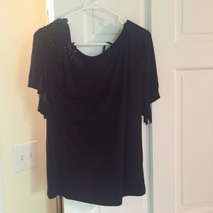 SOLD--Fun Black Top - XL---SOLD