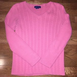 Pink Sweater.