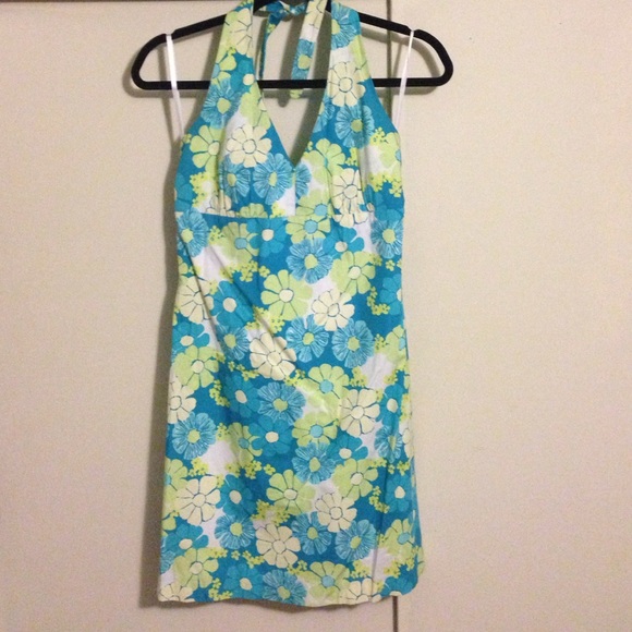 Lilly Pulitzer halter dress- size 8